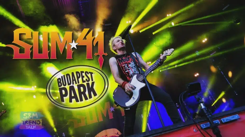 SUM41: The Rock Bomb on the first night of European tour - Interview